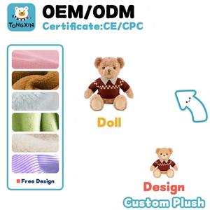 Custom Plush Toys Personalized Stuffed Animals Teddy Bear Plushie Manufacturer <strong>UK</strong> Design Your Own Brand Plush Toy CPC CE OEM ODM - Product Image 6