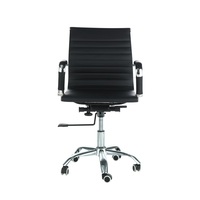 Bas prix Mobilier de bureau à dossier haut de haute qualité Chaise de bureau pivotante moderne pour ordinateur avec coque arrière