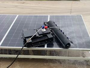 Equipo de limpieza automático de paneles solares, cepillo de limpieza de paneles solares fotovoltaicos, máquina limpiadora de robots de limpieza de paneles solares - Product Image 3