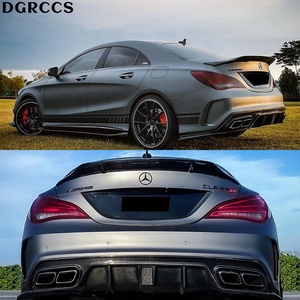 For W117 C117 R Style Carbon Fiber Rear Spoiler Trunk Wing 2013-2019 Carbon Fiber - Product Image 2
