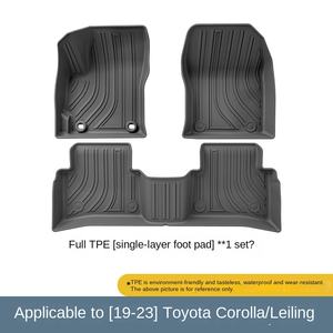 Juego de Alfombrillas para Auto Toyota <span class=keywords><strong>Corolla</strong></span>/Levin 19-23, Revestimiento Especial de TPE para Maletero, Decoración, 3 Piezas - Product Image 6