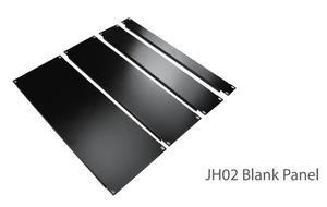 Panneau vierge 19 pouces 1U 2U 3U 4U pour support mural, socle de cabinet et gestion verticale des câbles pour armoires réseau, en acier SPCC, en stock - Product Image 2