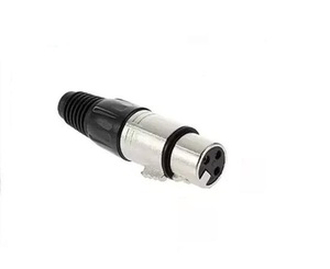 Conector de cable de plástico xlr de 220v para exteriores, de 3 pines macho y hembra conector de cable para soldadura a prueba de agua, altavoz - Product Image 3