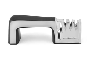 Meilleur vendeur en ligne : Affûteur manuel de couteaux et ciseaux de cuisine 4-en-1 en diamant - Product Image 4