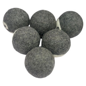 Boules de <span class=keywords><strong>laine</strong></span> biologiques en gros pour la lessive, 6 packs, grandes boules de <span class=keywords><strong>laine</strong></span> personnalisées pour chat - Product Image 5