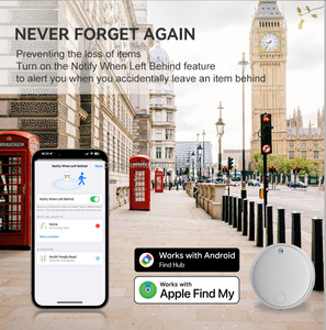 Mfi chứng nhận dual-hệ thống thông minh Tracker định vị làm việc với IOS <span class=keywords><strong>Android</strong></span> cho kính mát trường hợp keyrings ổ đĩa USB mỹ phẩm Túi - Product Image 3