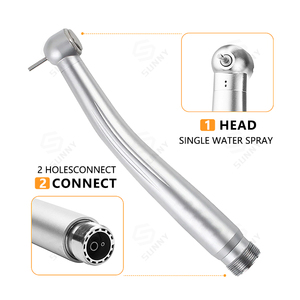 Handpiece หัวมาตรฐาน4รูปุ่มกดหัวกังหันไฟฟ้าทันตกรรม - Product Image 2