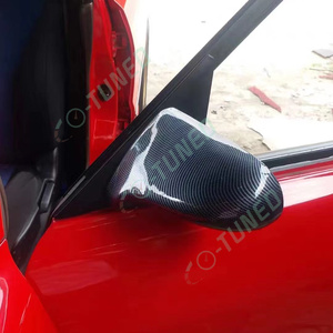 กระจกมองข้างทรงสปอร์ตสไตล์ JDM <span class=keywords><strong>Spoon</strong></span> พร้อมเลนส์สีฟ้า สำหรับ Honda <span class=keywords><strong>Civic</strong></span> EG/<span class=keywords><strong>EK</strong></span> 2 ประตู 4 ประตู - Product Image 2