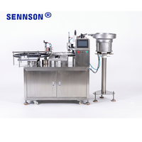 Petite machine automatique de remplissage et de sertissage de flacons de peptides pour petite ligne de production