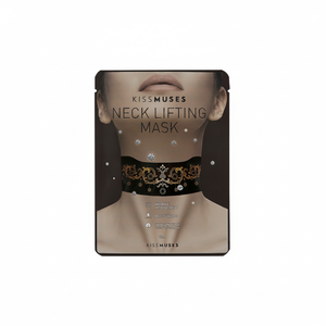 KISSMUSES Masque facial en coton de beauté naturelle pour les femmes meilleur prix feuille de levage de cou en taille de voyage - Product Image 2