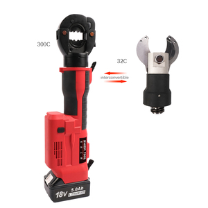 300 32c Thép Không Gỉ Pin-Hoạt Động Thủy Lực Cáp Lug Uốn Tóc Bồng Báo Chí Công Cụ Không Dây Ống Nước Ống Đồng Kìm Cắt - Product Image 1