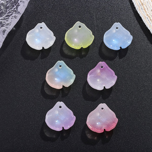 Accesorios de pétalos de flor de peonía 3D de cristal para bricolaje, horquillas hechas a mano, materiales para la elaboración de tocados Hanfu - Product Image 3