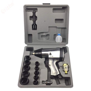 YIZHE 17PCS 1/2inch Car Truck Wheel Nut Removal & Installation Air Impact Wrench Other Pneumatic Impact Wrench Tools Air Wrench