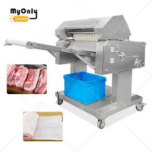 Machine électrique commerciale pour retirer la peau de porc, machine à retirer la graisse de la peau de porc, machine à couper à <span class=keywords><strong>vendre</strong></span> - Product Image 1
