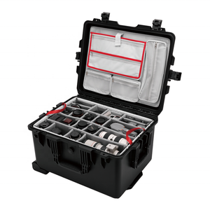 Étui rigide étanche personnalisé L215XH pour appareil photo, boîte à outils en plastique IP67 avec compartiment rembourré pour appareil photo <span class=keywords><strong>Canon</strong></span> EOS - Product Image 1