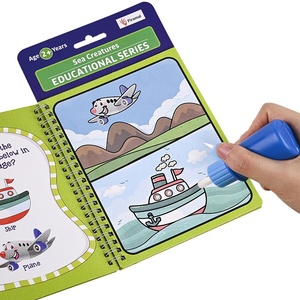 Carnet de coloriage magique à l'eau pour enfants, best-seller, avec stylo à eau révélateur de motifs - Product Image 3