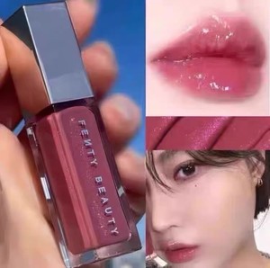 Tinte Labial con Brillo Radiante y Destellos Cristalinos en Tono Nude Estrellado, <span class=keywords><strong>Fenty</strong></span> Glow Fussy - Product Image 5