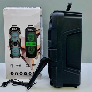 Xách tay có dây Microphone mới đôi ma thuật ánh sáng âm thanh Dance Speaker với Mic - Product Image 2