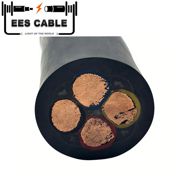 Mine Power Feeder EPR Insulation CPE Jacket Reeling Trailing Cable Rubber Welding Mining Cable H07RN-F SHD-GC MP-Gc IEC Algeria