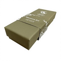 Coffret cadeau d'échantillons de parfum avec couvercle, boîte de base et étui