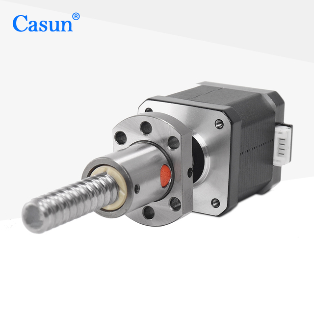 Ball Screw Linear Stepper Motor NEMA 17 Linear Actuator 2mm Pitch High Precision Ball Screw Stepper Motor