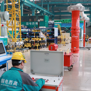 HVHipot 400kV <span class=keywords><strong>AC</strong></span> 전자식 가변 주파수 공진 시험기 800kVA 정격 용량 IP55 고전압 보호 기능 - Product Image 2