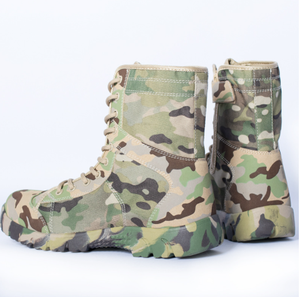 Botas de Lona Impermeables Ligeras de Camuflaje CP Personalizadas DFC1112, Color Negro Desierto, Disponibles para Venta al por Mayor - Product Image 3