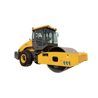 Rouleau compresseur XS183J Essieu avant et essieu arrière 9000 kg Rouleau compresseur vibratoire à tambour unique
