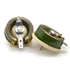 100W 100Ohm Reóstato Disco deslizante de cerámica Resistencias de potencia <span class=keywords><strong>variable</strong></span> Bobinado ajustable con potenciómetro - Product Image 1