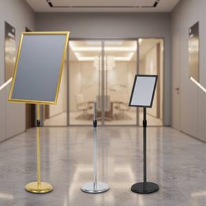 Marco Metálico A1/A2/A3/A4 para Pósteres, para Montaje en Pared Interior y Exterior, Marco de Aluminio para Fotos e Imágenes - Product Image 6