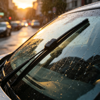 Nouveaux accessoires automobiles : Balais d'essuie-glace en caoutchouc naturel doux et silencieux pour une performance optimale, ajustement universel pour toutes les voitures
