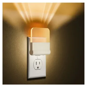 Senya-Pro lampu malam akrilik imut Cerdas Sederhana penjualan laris untuk kamar anak-anak hadiah sempurna lampu malam colokan Dinding