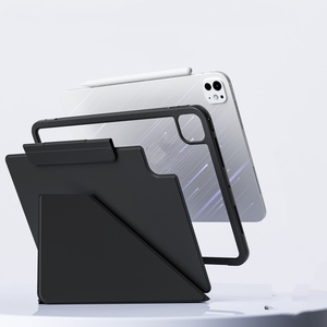 Funda Protectora de Cuero PU con Marco Suave para Tablet, con Soporte para Lápiz, Función de Activación/Suspensión Automática, Funda Completa para <span class=keywords><strong>iPad</strong></span> 10.ª <span class=keywords><strong>Gen</strong></span>, <span class=keywords><strong>11</strong></span>.ª <span class=keywords><strong>Gen</strong></span>, <span class=keywords><strong>Pro</strong></span> <span class=keywords><strong>2</strong></span>, 3, 4 - Product Image 3