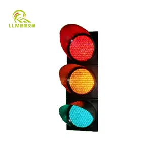 Wholesale 200mm High Brightness LED Traffic Module Lamps Round LED Traffic Signal Lights Warning Traffic Light