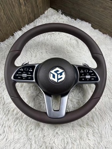 เหมาะสำหรับรถเบนซ์ C CLA W204 C63 W212 W218 W207 W172 SLK W217 W205 G65 X190 <span class=keywords><strong>GTS</strong></span> A45 W213 GLA glb พวงมาลัยคาร์บอนไฟเบอร์ - Product Image 2