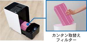 Hrfil tạo độ ẩm Wick lọc thay thế một phần mạnh mẽ hấp thụ nước cho v3500n V3100 V3900 V3700 tia nắng 1118 hone-gỗ bột giấy - Product Image 2