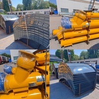 Centrale à béton HZS90 robuste avec écran tactile IPC et système pneumatique complet pour chantier de construction de ponts autoroutiers