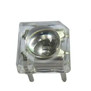 Parlak led lamba temizle buzlu lens anot katot süper akı RGB led diyot 5mm Piranha ışıkları için