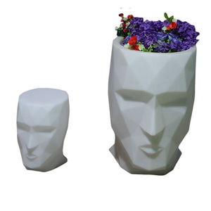 Mesas de plástico baratas Creative Led Light up Molded Event Furniture Head Shaped Adan Coffee <span class=keywords><strong>Bar</strong></span> Table - Product Image 4