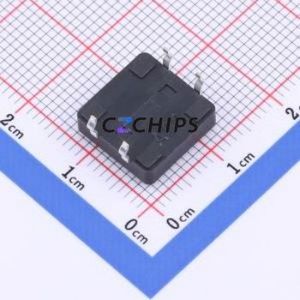 TSF001B04326A Tactile Switch DIP-4P,12x12mm Switch Round Button 2.6N Through Hole 12mm - Product Image 2