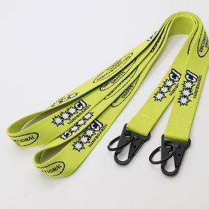 Custom Durable <b>Polyester</b> Neck <b>Lanyard</b> Jacquard Woven <b>Lanyard</b> for Surf Water Sports Brands Beach Shops Coastal Lifestyle Stores - Product Image 1