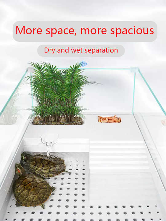 SOBO Turtle Tank Breeding Box - Sustainable Glass Aquarium