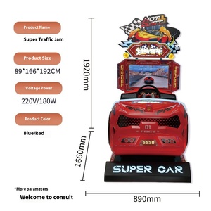 Funspace 26 \ "HD Pantalla LCD Máquina <span class=keywords><strong>de</strong></span> videojuegos <span class=keywords><strong>Simulador</strong></span> <span class=keywords><strong>de</strong></span> carreras <span class=keywords><strong>de</strong></span> automóviles Juego <span class=keywords><strong>de</strong></span> arcade Idioma Inglés 1 año <span class=keywords><strong>de</strong></span> garantía - Product Image 2