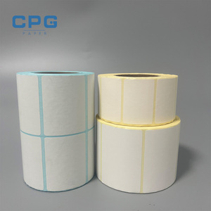 High Quality Barcode Sticker Roll Waterproof Heat Transfer Label 100x150mm Thermal Printer Sticker <b>Paper</b> - Product Image 1