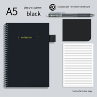 Cahier de notes effaçable réutilisable en pierre étanche A5 Rocket Book