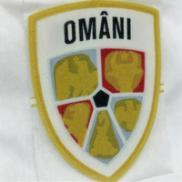 Écussons personnalisés en gros pour clubs de football, logo en tissu floqué doux au toucher pour vêtements et chapeaux