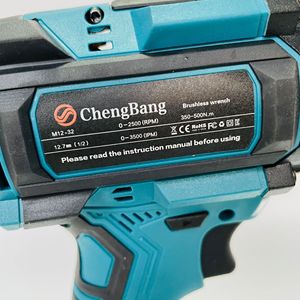 350-500N.m Rechargeable Brushless Impact Wrench 1/2" High Power Lithium Battery Cordless <b>Torque</b> Wrench <b>Set</b> W23A01 - Product Image 2