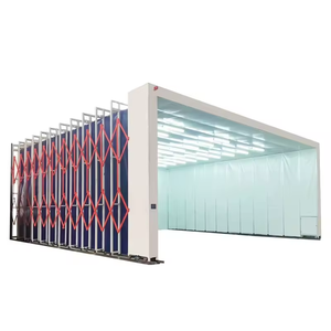 Cabine de peinture télescopique mobile industrielle pliable pour la peinture de carrosseries automobiles et de grandes pièces - Product Image 1