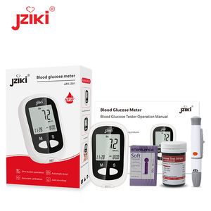 Заводская цена на электронный глюкометр Jziki: быстрое измерение, высокая точность, сертификат CE, класс II, съемная батарея, 1 год гарантии, для домашнего использования. - Product Image 5