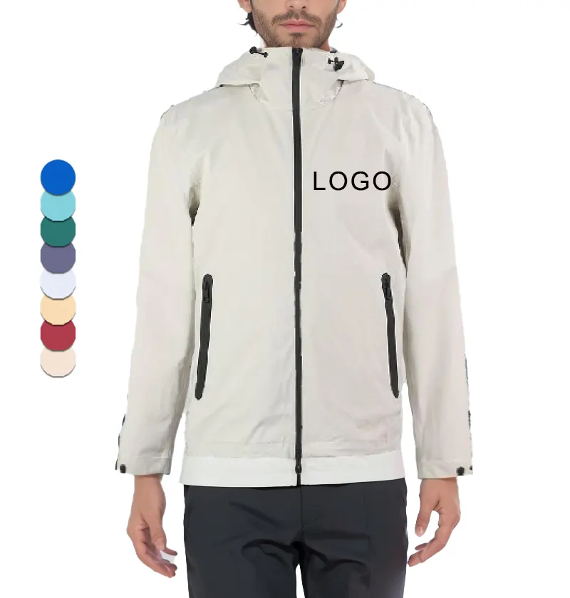 OEM Custom Design Outdoor Jacke Custom Logo wasserdichte Wind breaker Jacken plus Größe Herren Damen jacken für Herren